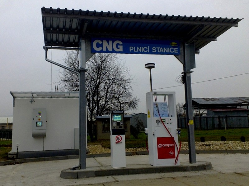 Nové plnicí CNG stanice Vemex